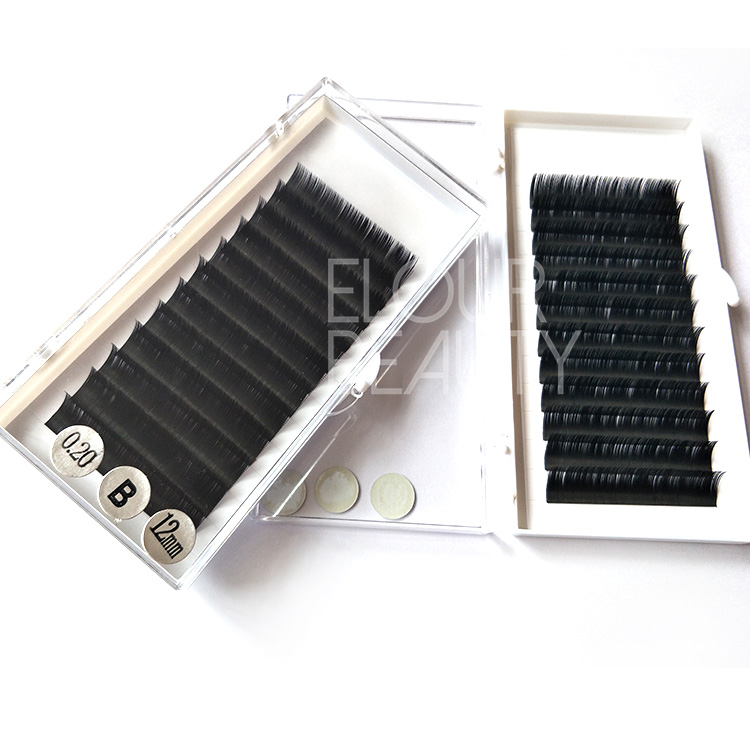 Private label cashmere  eyelash extensions factory wholesale EL126